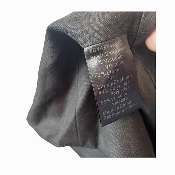 Sandra Angelozzi Womens Black Sleeveless Top Sz 42 - Picture 6 of 7